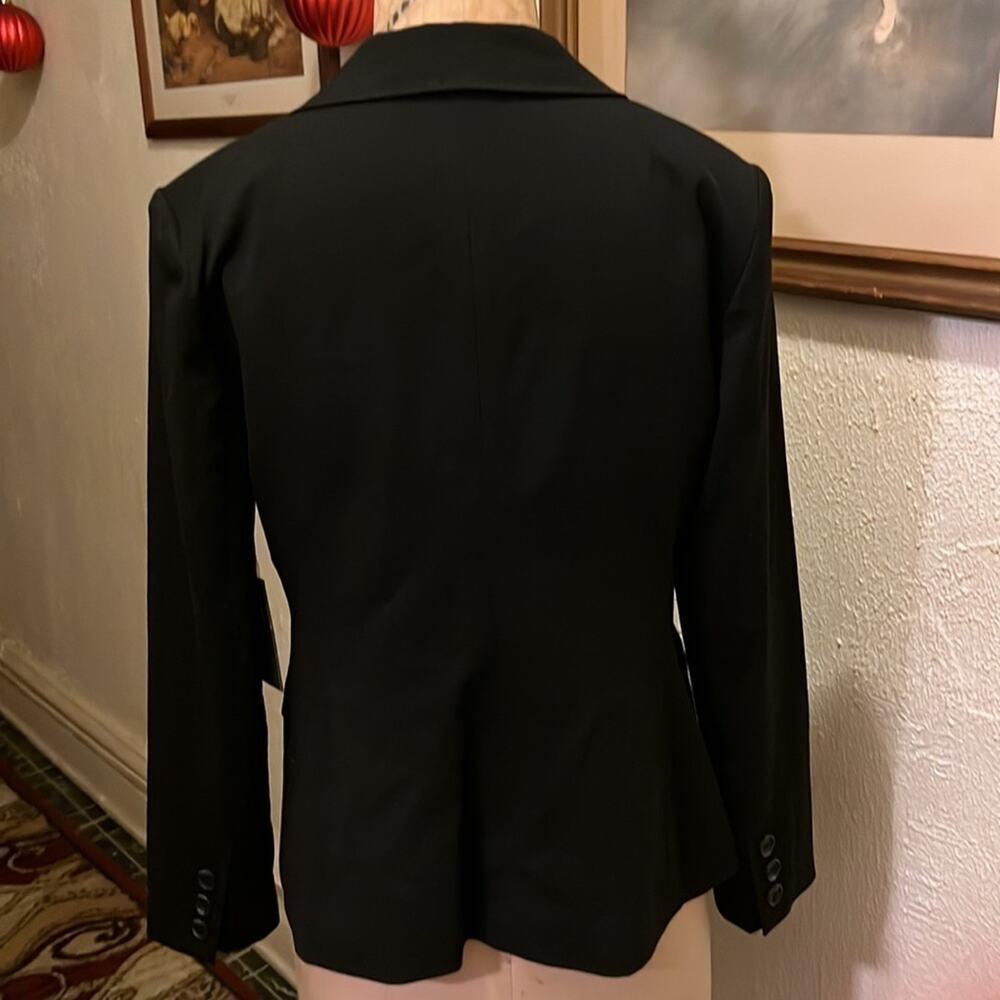 Women's Vince Camuto Black One Button Blazer Jacket NWT Size 10 - Picture 7 of 13